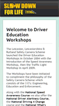 Mobile Screenshot of drivereducationleicester.com